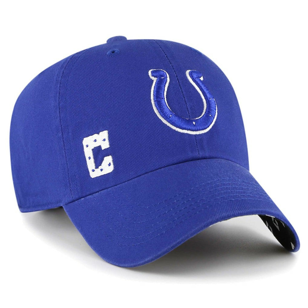 Indianapolis Colts '47 Women's Confetti Icon Clean Up Adjustable Hat - Royal on sale