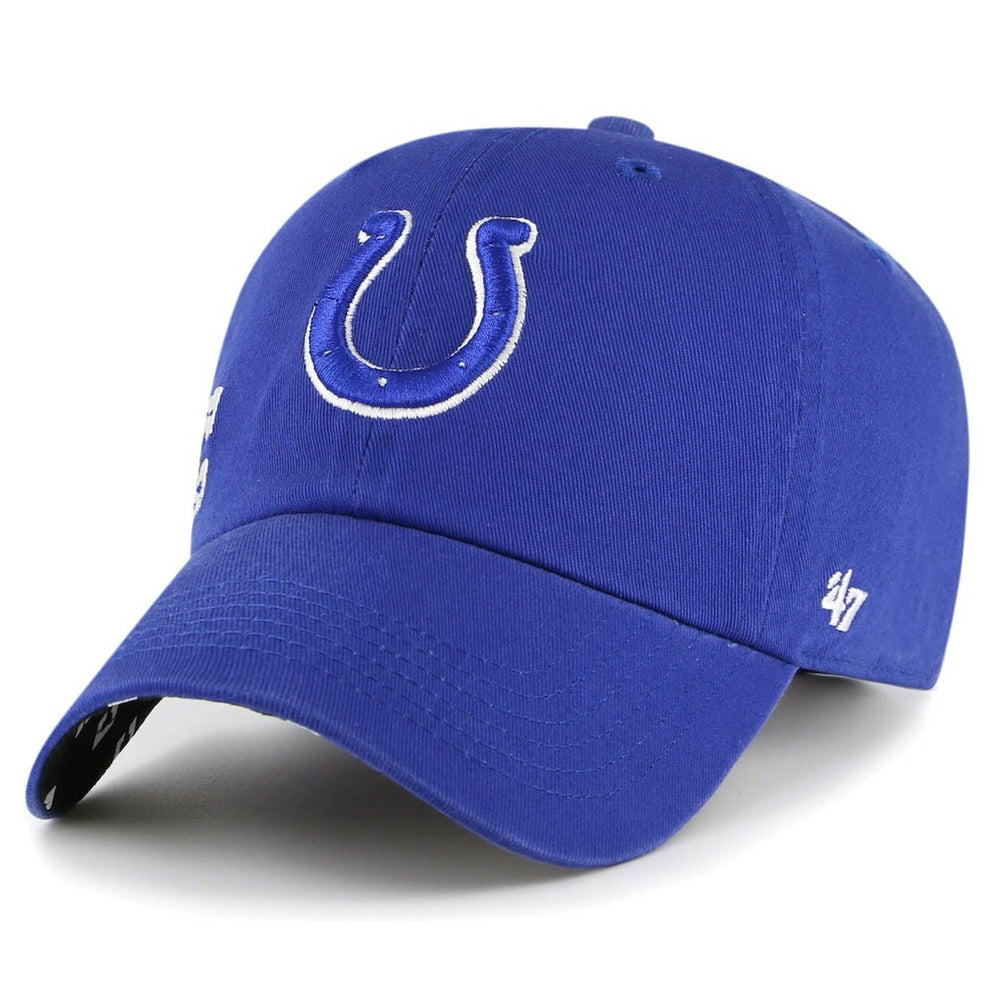 Indianapolis Colts '47 Women's Confetti Icon Clean Up Adjustable Hat - Royal on sale