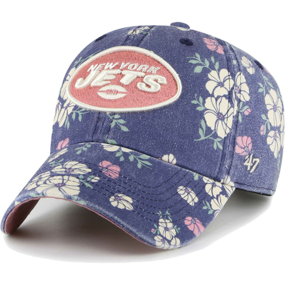 New York Jets '47 Women's Primrose Clean Up Adjustable Hat - Navy for sale