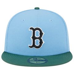 Boston Red Sox 2007 World Series 59FIFTY Fitted Hat Sky Blue/Cilantro