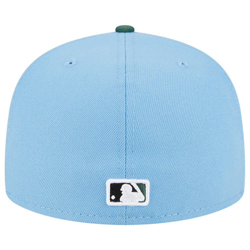 Los Angeles Dodgers 1988 World Series 59FIFTY Fitted Hat Sky Blue/Cilantro