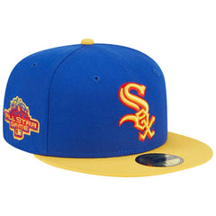 Chicago White Sox Empire 59FIFTY Fitted Hat Royal/Yellow