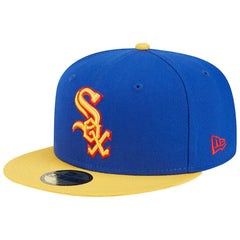 Chicago White Sox Empire 59FIFTY Fitted Hat Royal/Yellow