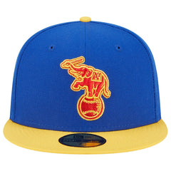 Athletics Empire 59FIFTY Fitted Hat Royal/Yellow