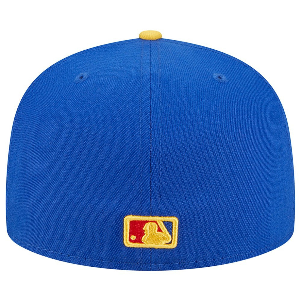 San Francisco Giants Empire 59FIFTY Fitted Hat Royal/Yellow