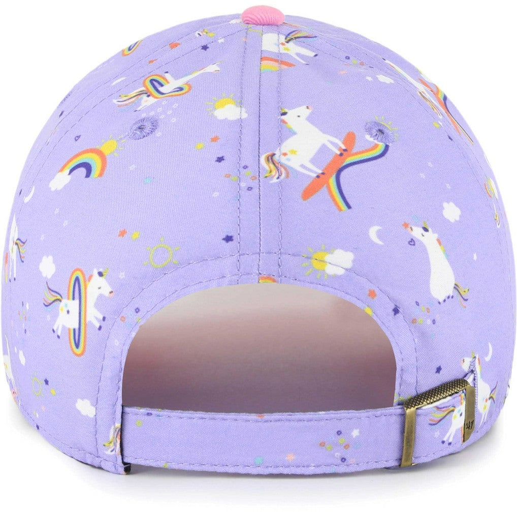 Cincinnati Bengals '47 Girls Preschool Unicorn Clean Up Adjustable Hat - Lavender for sale