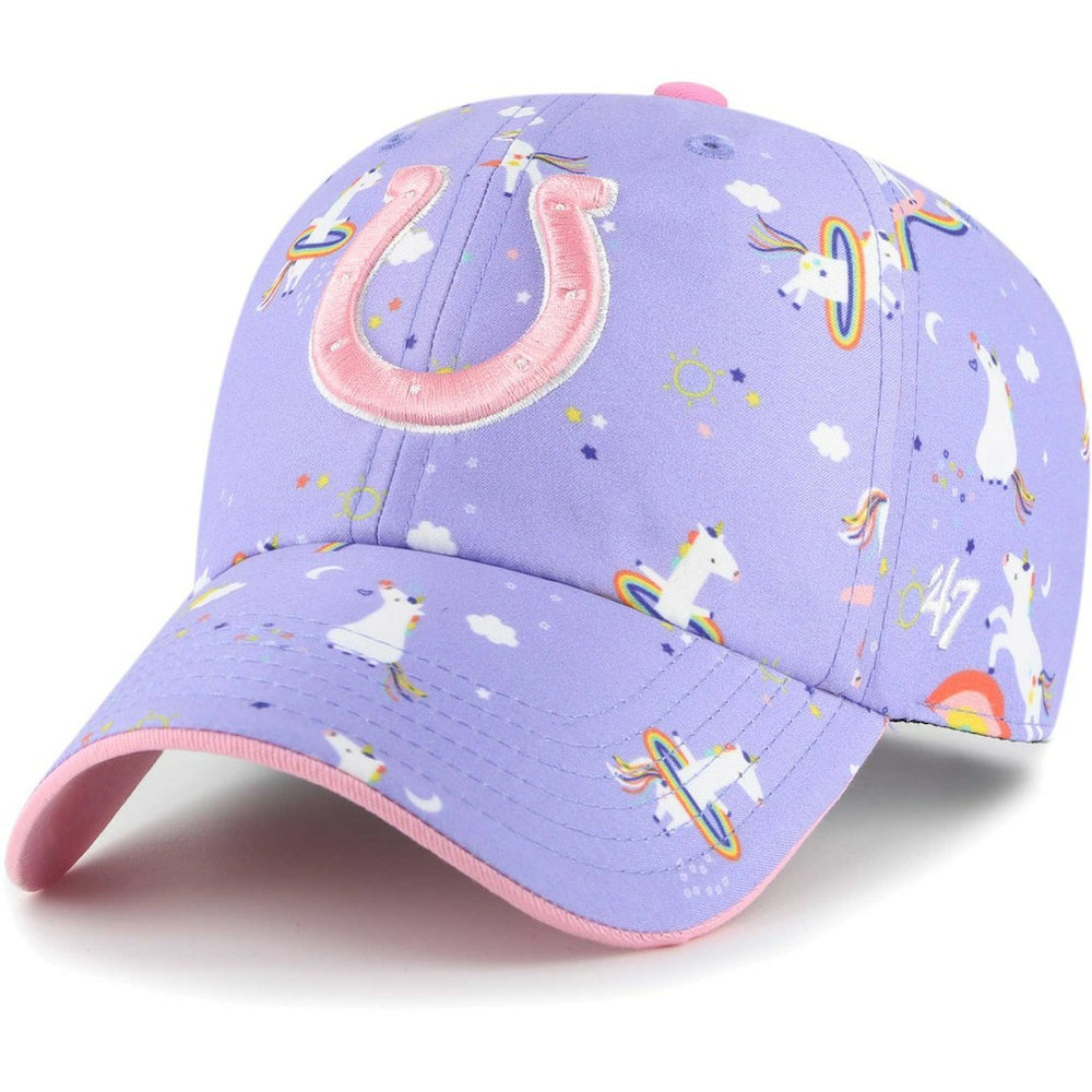 Indianapolis Colts '47 Girls Preschool Unicorn Clean Up Adjustable Hat - Lavender outlet
