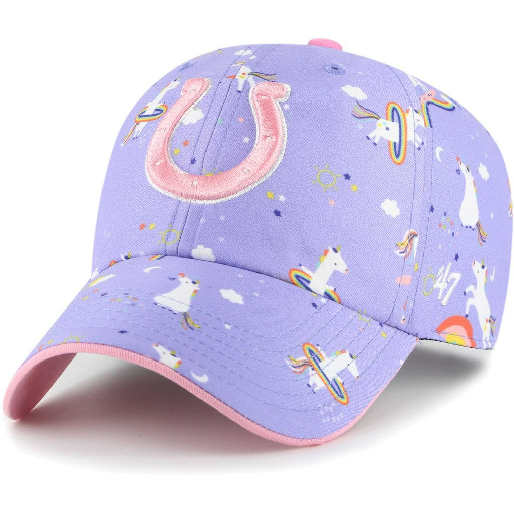 Indianapolis Colts '47 Girls Preschool Unicorn Clean Up Adjustable Hat - Lavender outlet