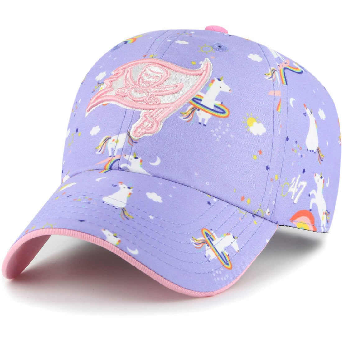 Tampa Bay Buccaneers '47 Girls Preschool Unicorn Clean Up Adjustable Hat - Lavender outlet