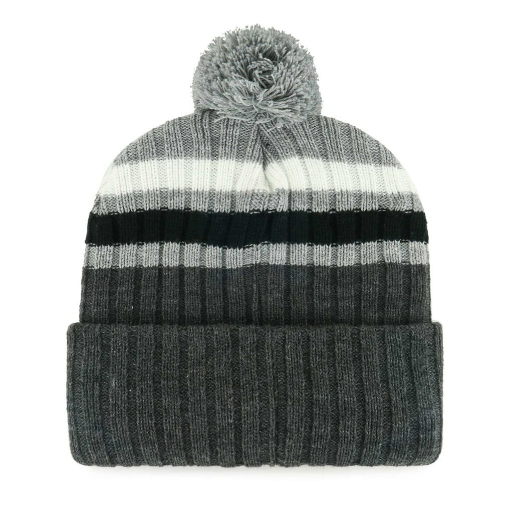 Dallas Cowboys '47 Stack Cuffed Knit Hat with Pom - Gray outlet