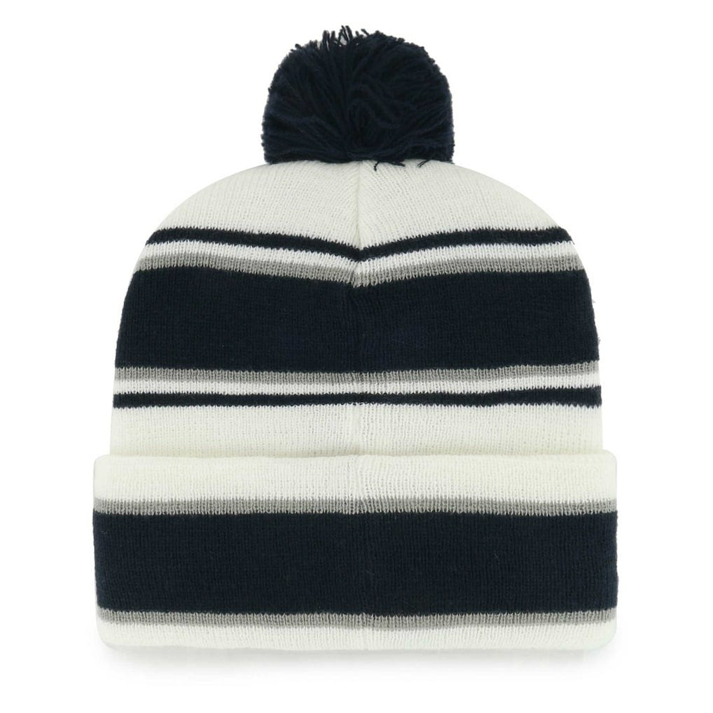 Dallas Cowboys '47 Youth Stripling Cuffed Knit Hat with Pom - White on sale