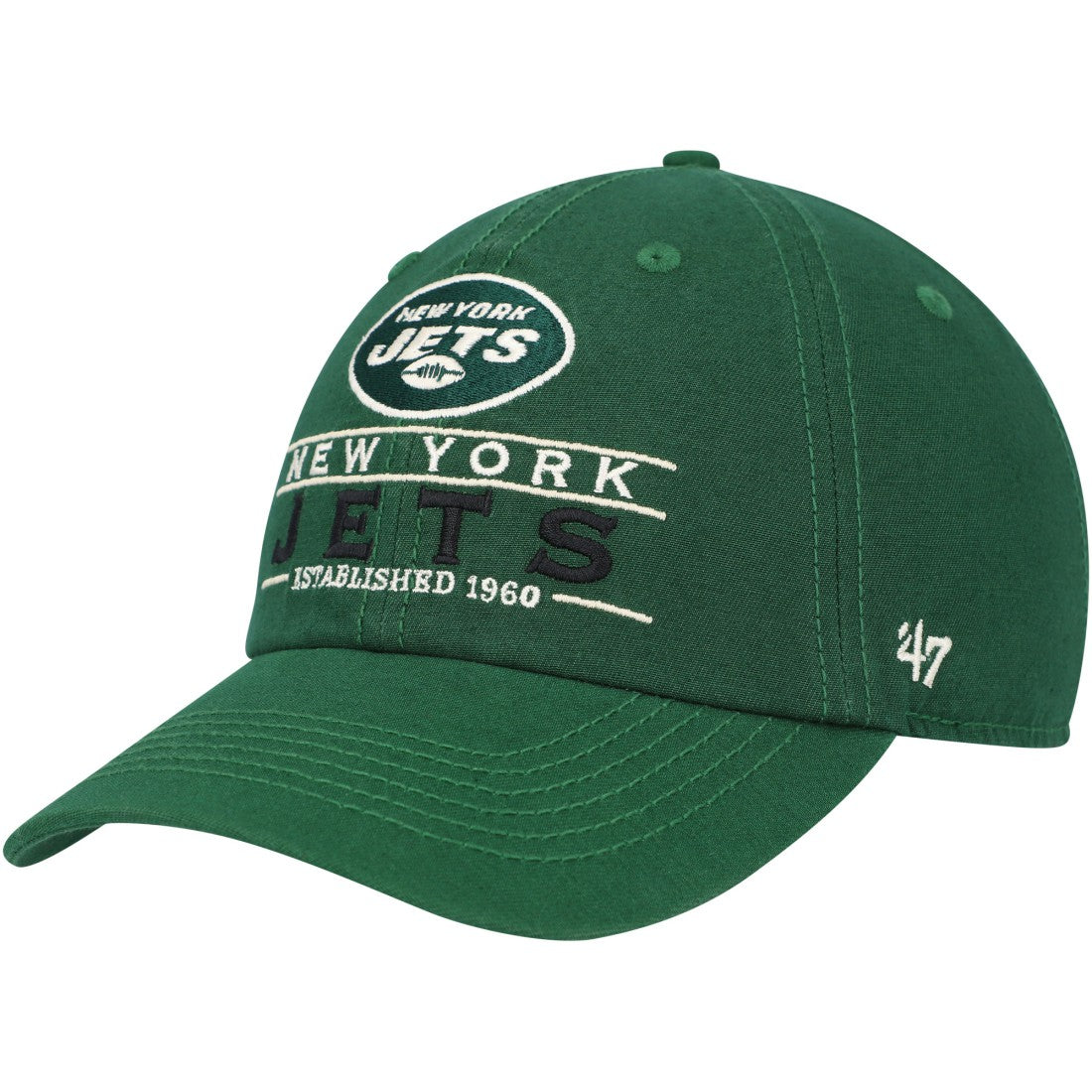 New York Jets '47 Vernon Clean Up Adjustable Hat - Green sale