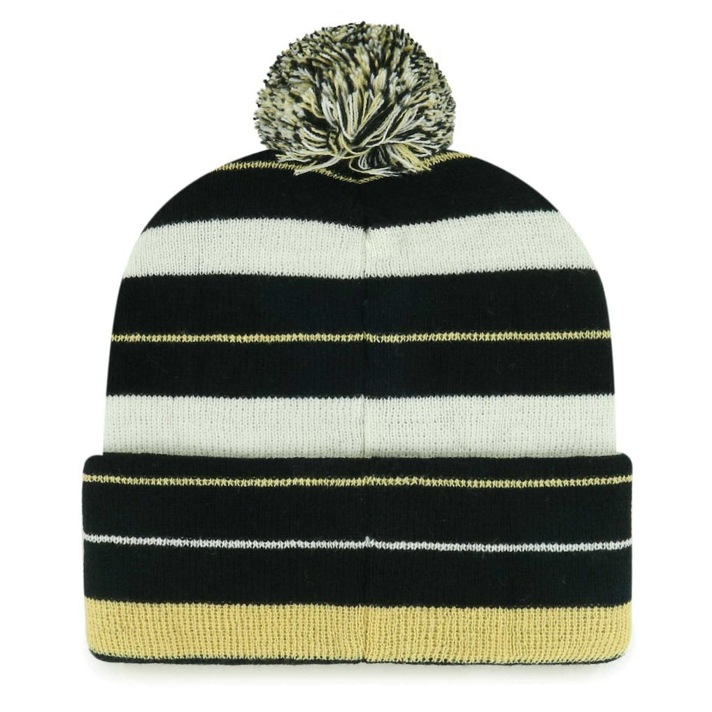 New Orleans Saints '47 Powerline Cuffed Knit Hat with Pom - Black cheap