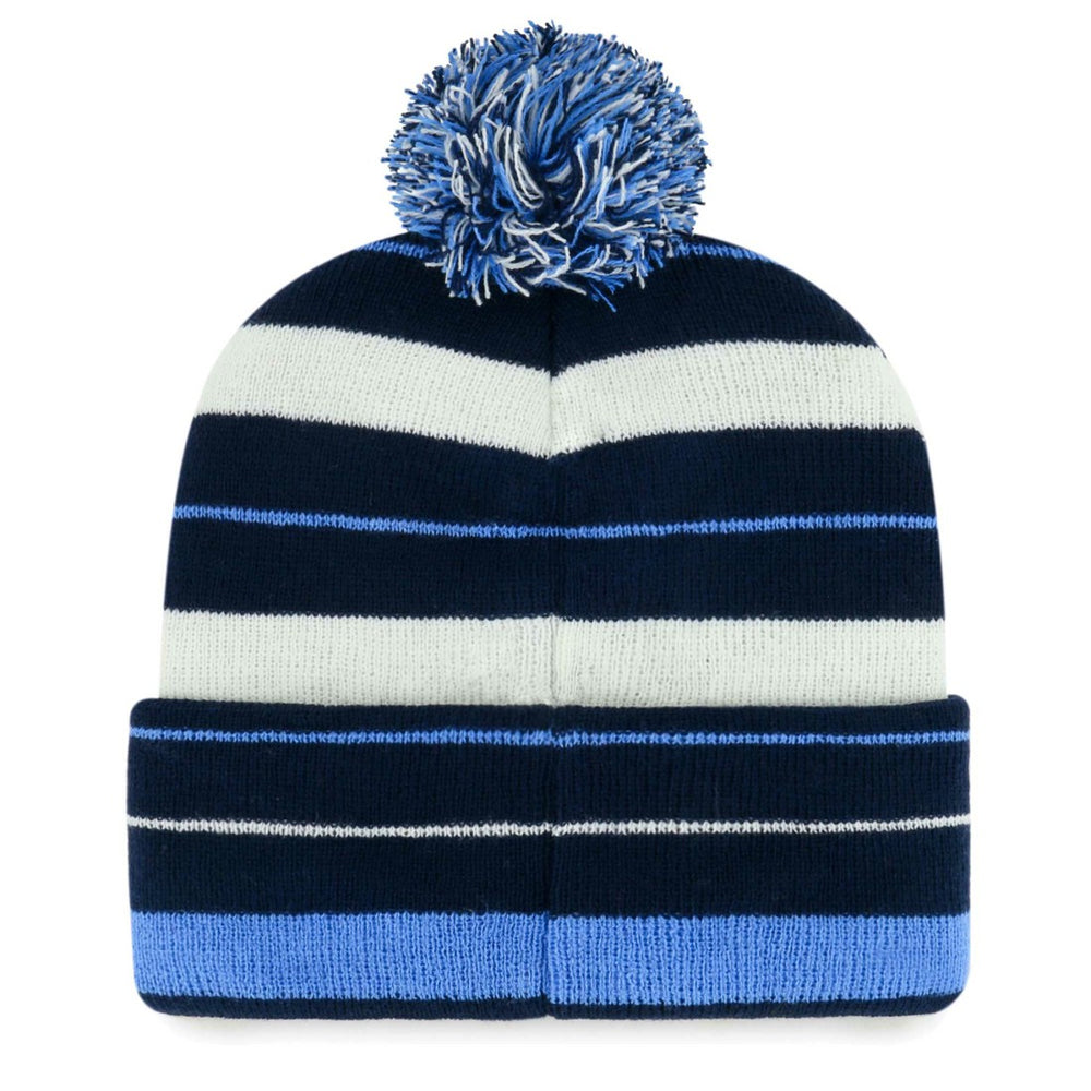 Tennessee Titans '47 Powerline Cuffed Knit Hat with Pom - Navy outlet