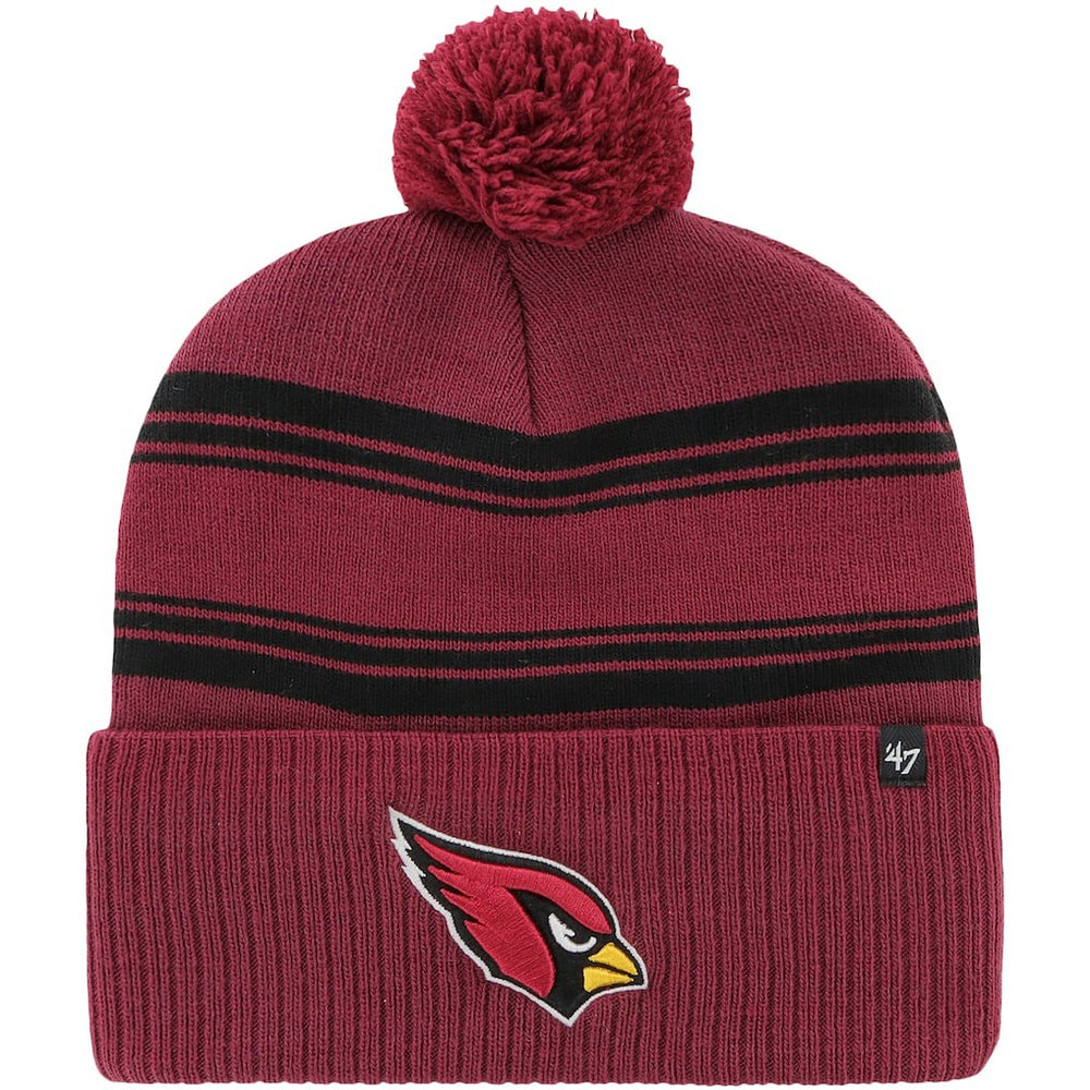 Arizona Cardinals '47 Fadeout Cuffed Knit Hat with Pom - Cardinal cheap