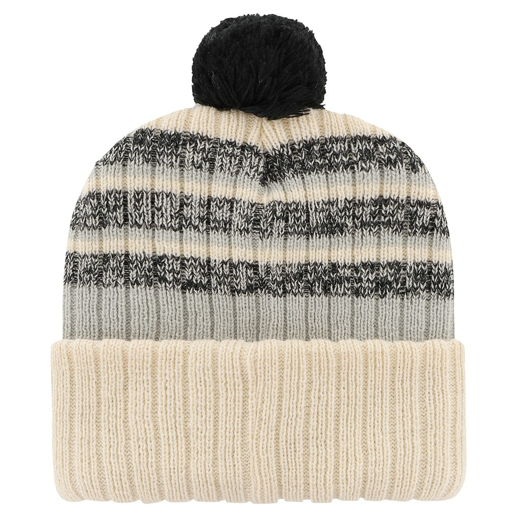 Las Vegas Raiders '47 Tavern Cuffed Knit Hat with Pom - Natural online