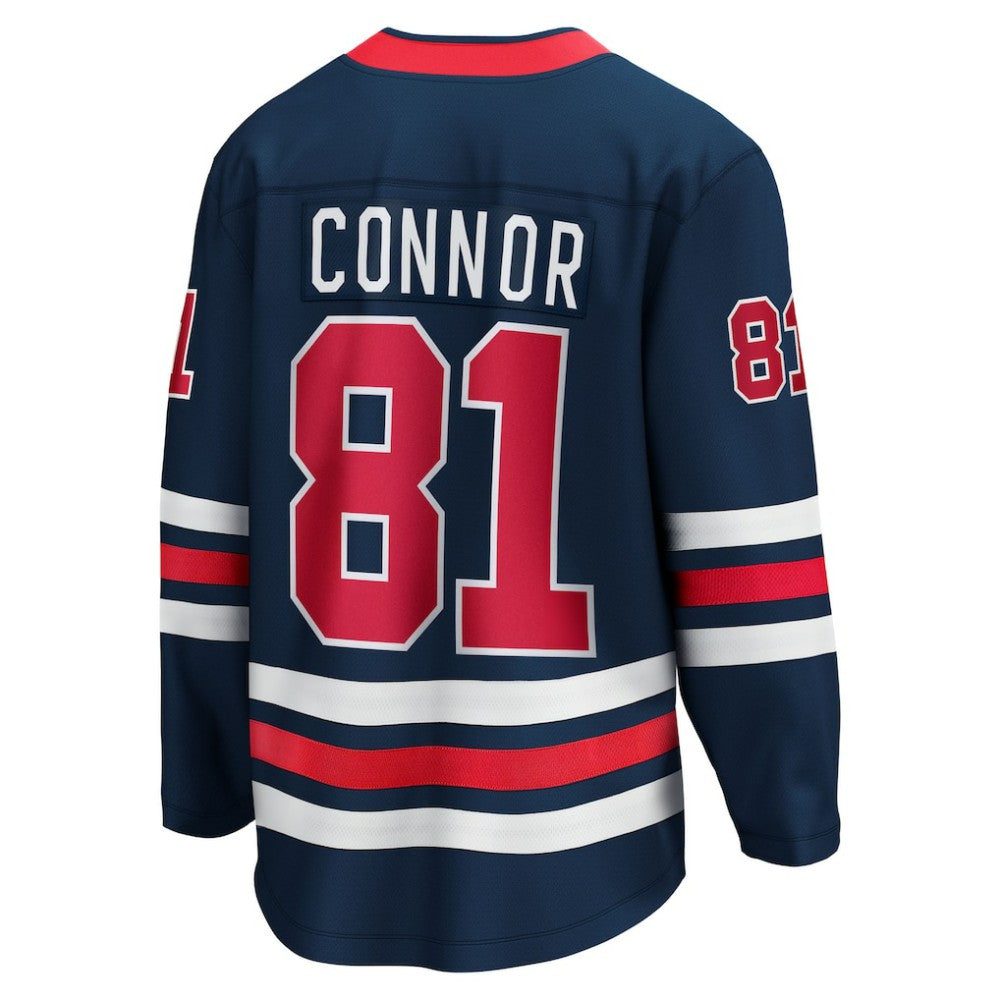 Kyle Connor Winnipeg Jets Fanatics Alternate Breakaway Jersey - Navy Jerseys