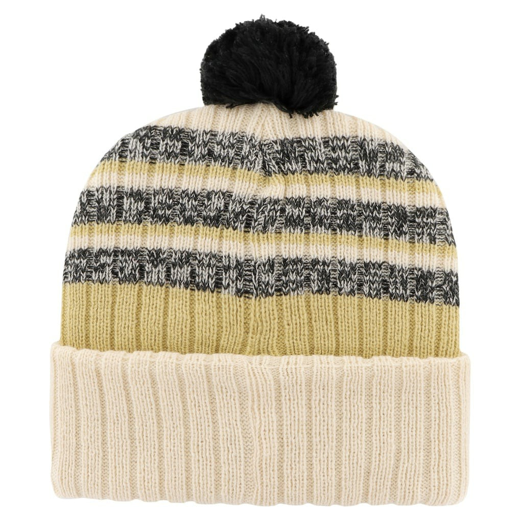 New Orleans Saints '47 Tavern Cuffed Knit Hat with Pom - Natural for sale