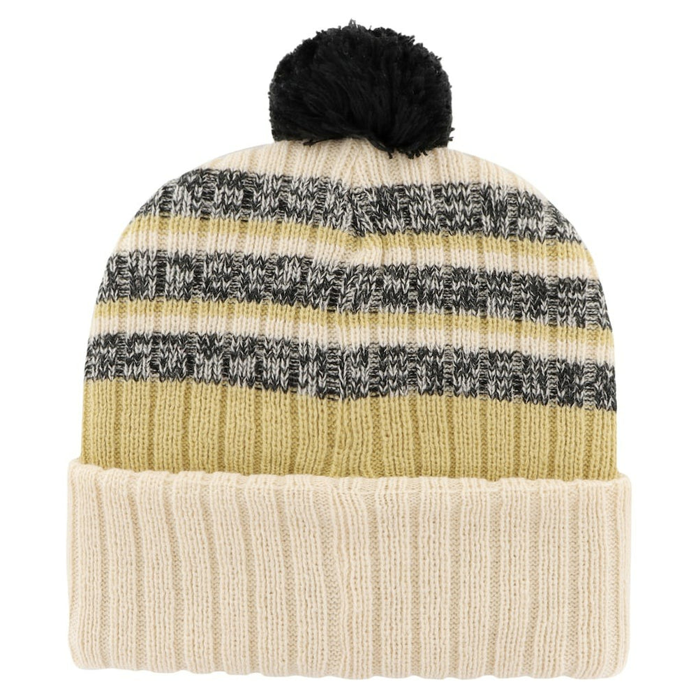 New Orleans Saints '47 Tavern Cuffed Knit Hat with Pom - Natural for sale