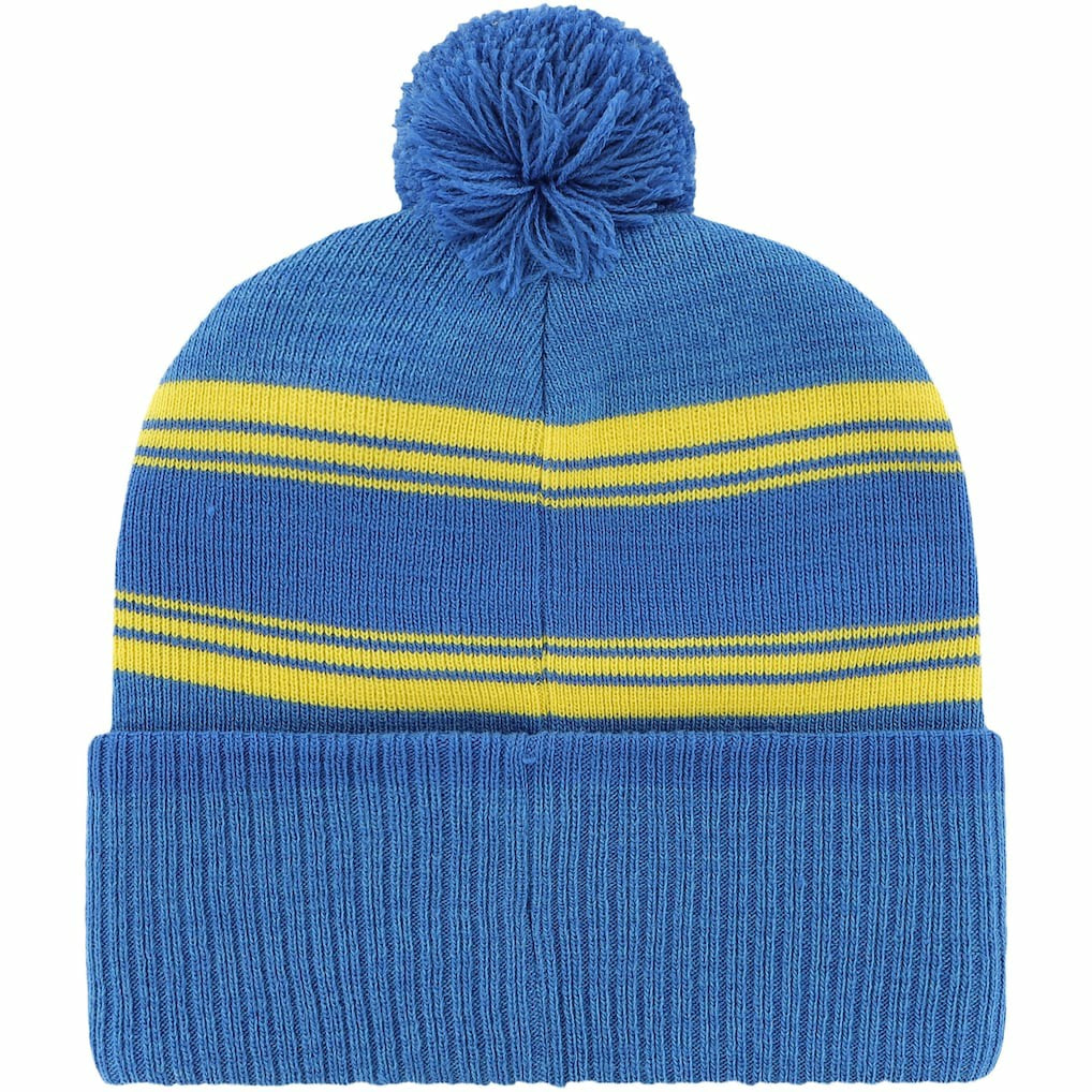 Los Angeles Rams '47 Fadeout Cuffed Knit Hat with Pom - Royal for sale