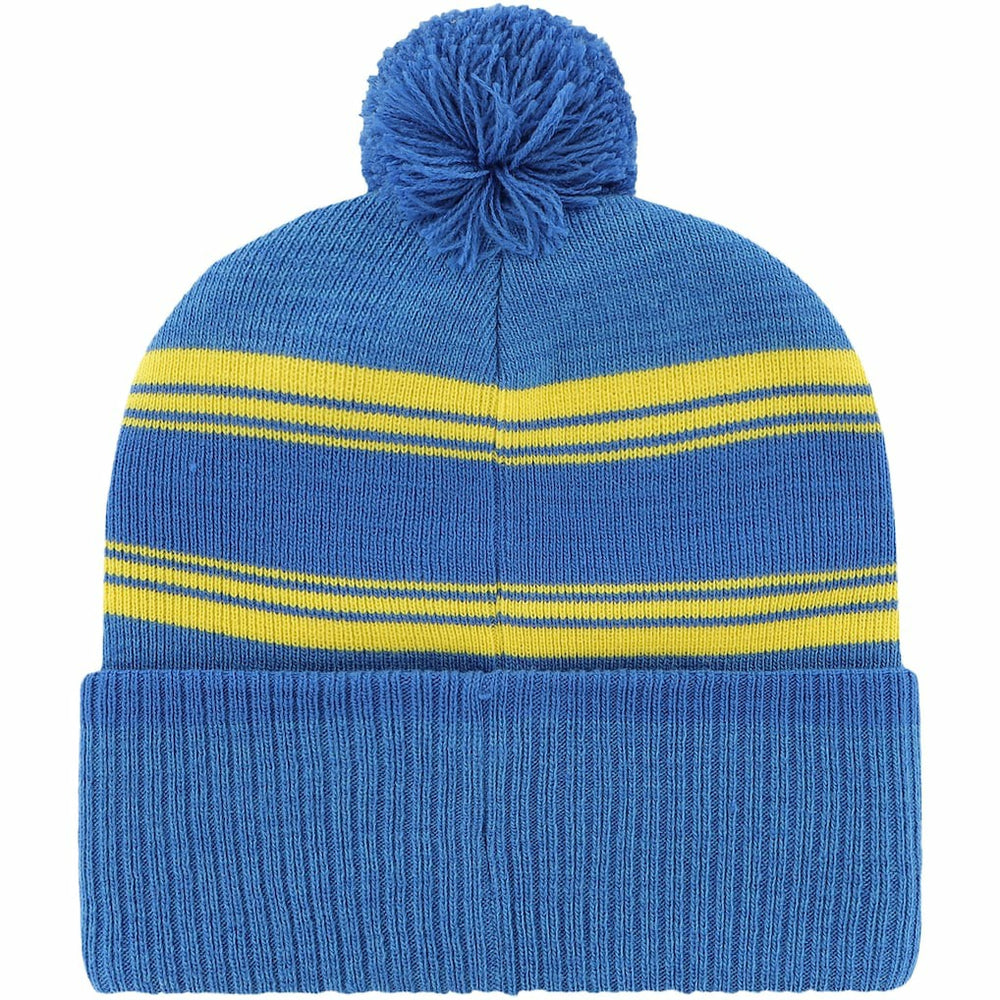 Los Angeles Rams '47 Fadeout Cuffed Knit Hat with Pom - Royal for sale