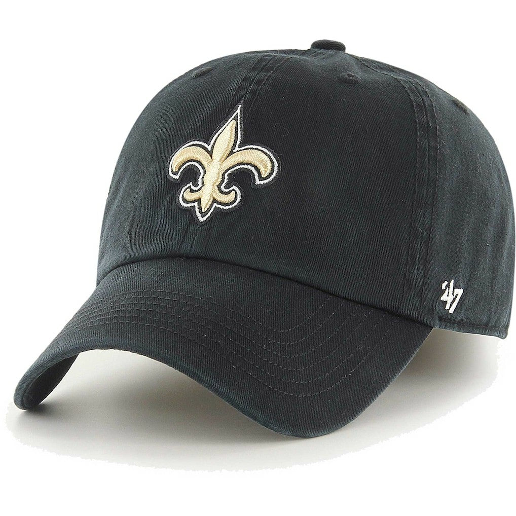 New Orleans Saints '47 Franchise Logo Fitted Hat - Black on sale