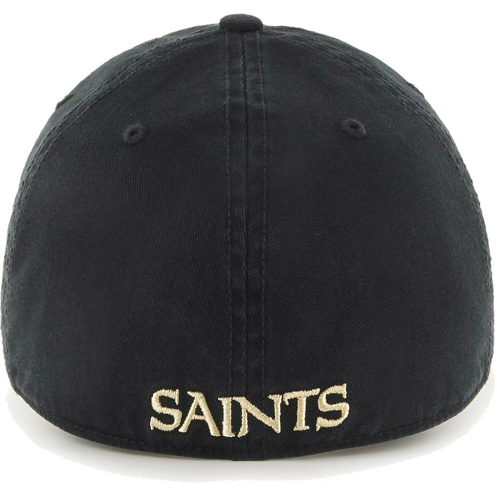 New Orleans Saints '47 Franchise Logo Fitted Hat - Black on sale