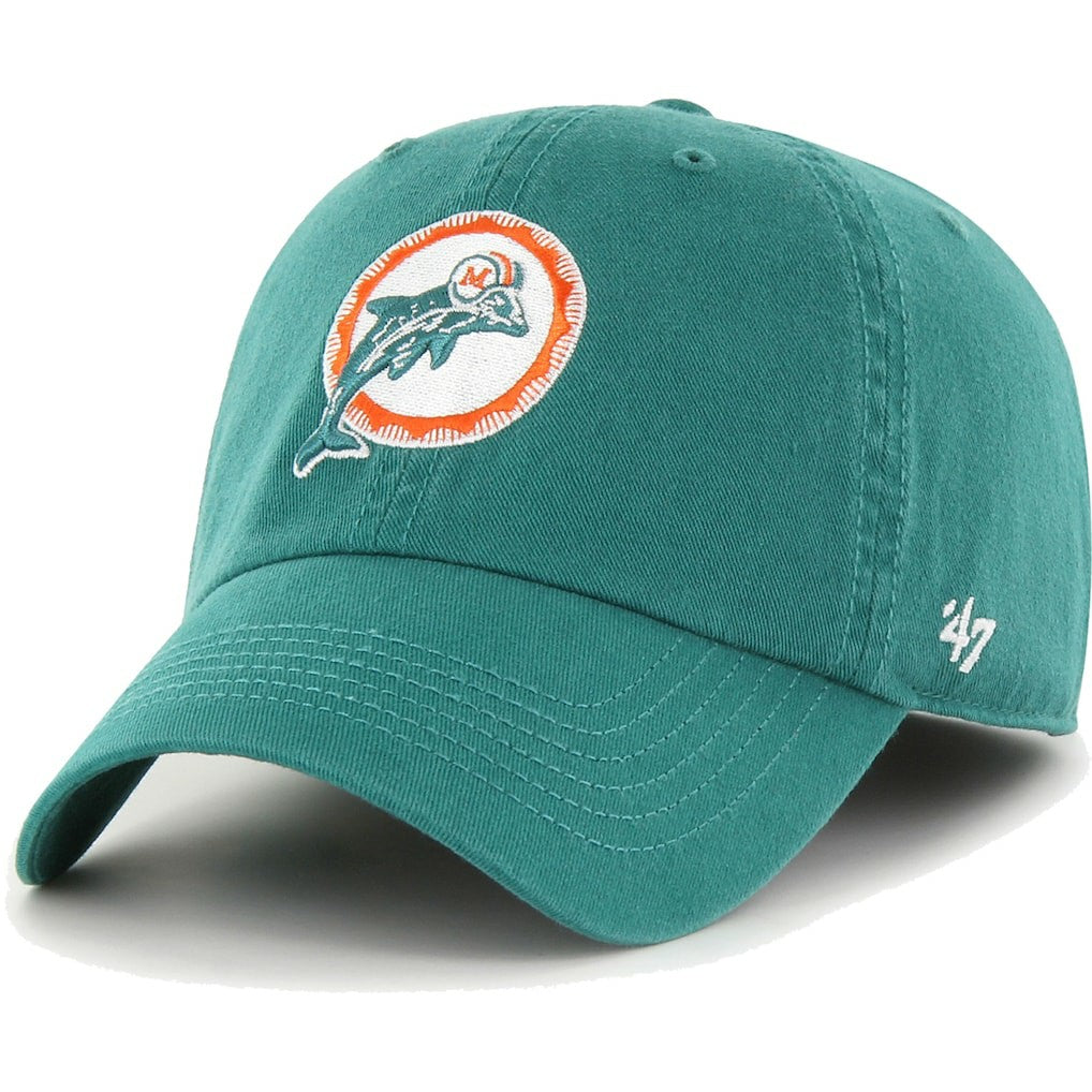 Miami Dolphins '47 Gridiron Classics Franchise Fitted Hat - Aqua cheap