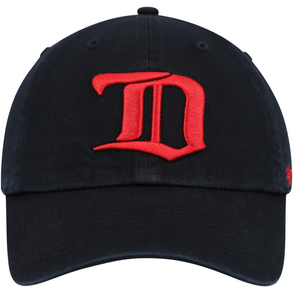 Detroit Red Wings '47 Clean Up Adjustable Hat - Black Hats
