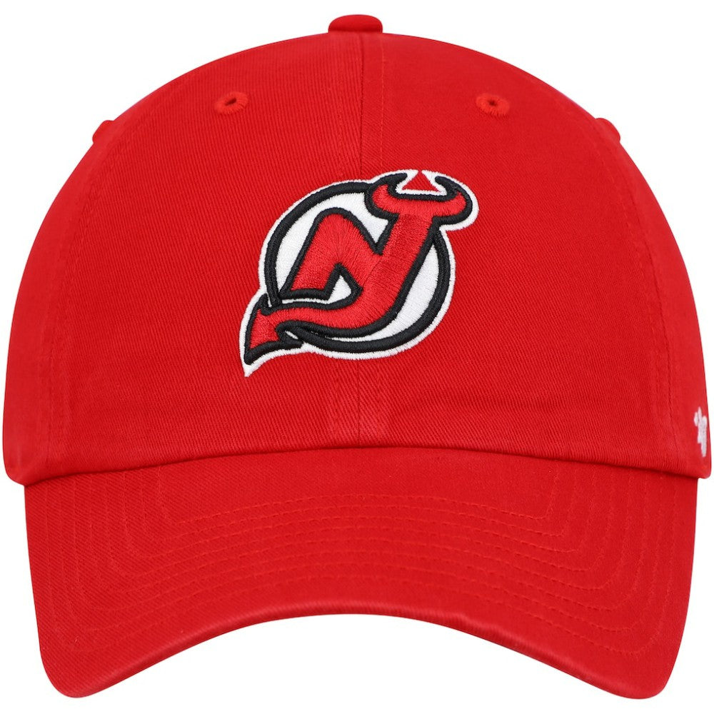 New Jersey Devils '47 Clean Up Adjustable Hat - Red Jerseys