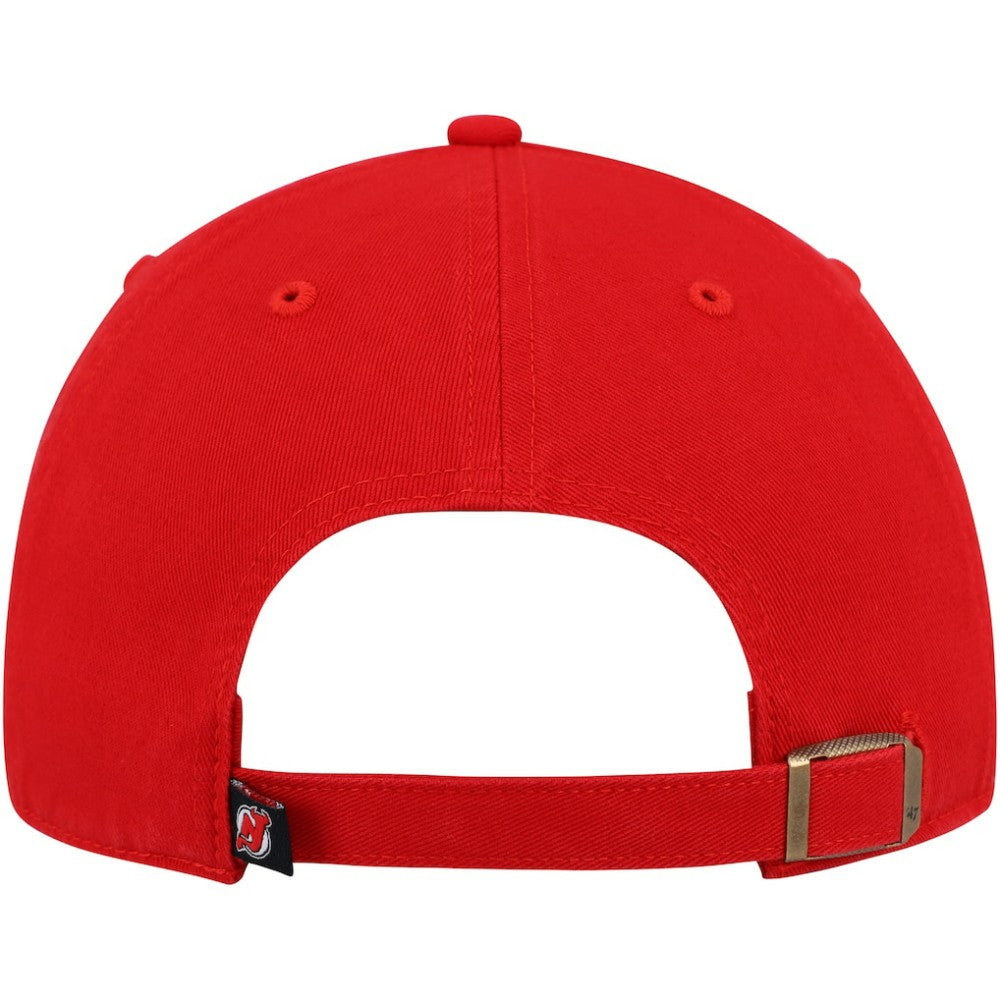 New Jersey Devils '47 Clean Up Adjustable Hat - Red Jerseys