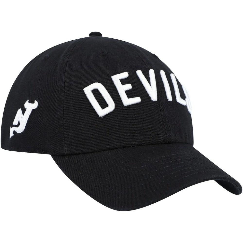 New Jersey Devils '47 Clean Up Adjustable Hat - Black Jerseys