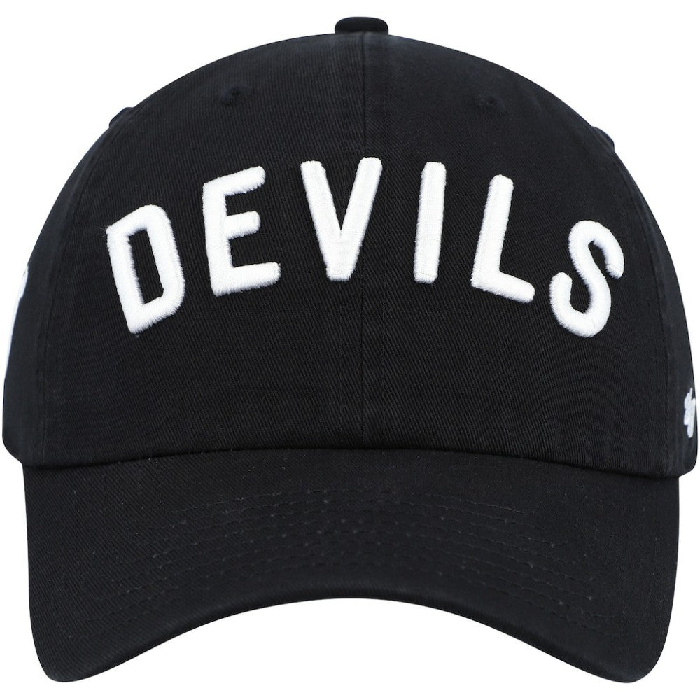 New Jersey Devils '47 Clean Up Adjustable Hat - Black Jerseys