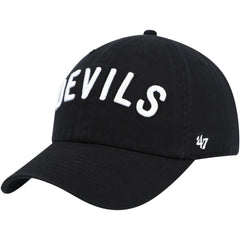 New Jersey Devils '47 Clean Up Adjustable Hat - Black Jerseys