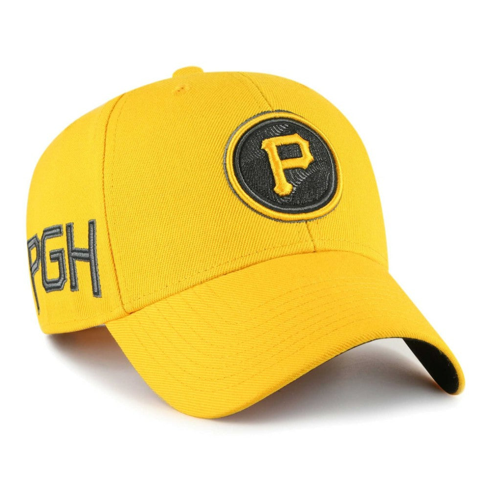 Pittsburgh Pirates 2023 City Connect MVP Adjustable Hat Gold