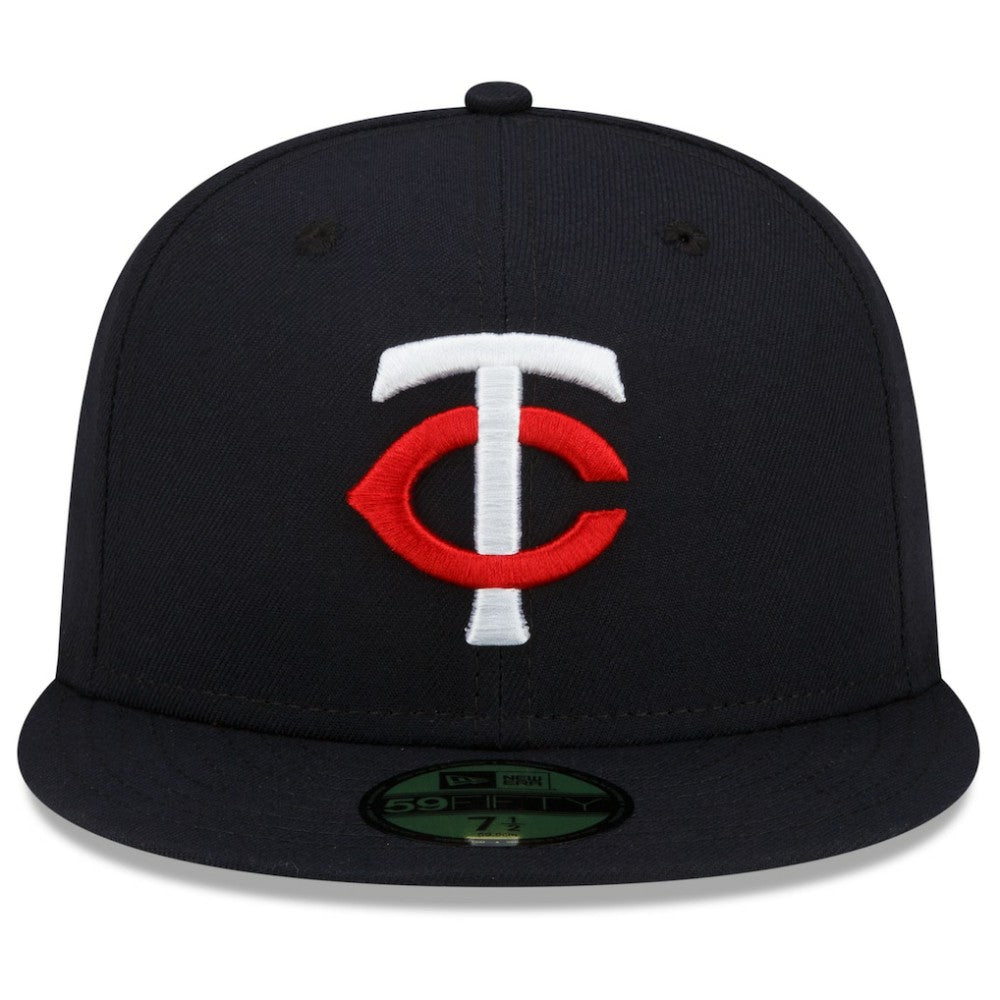 Minnesota Twins 2023 Authentic Collection Home 59FIFTY Fitted Hat  Navy