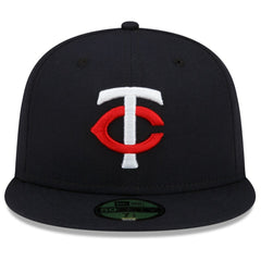 Minnesota Twins 2023 Authentic Collection Home 59FIFTY Fitted Hat  Navy
