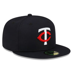Minnesota Twins 2023 Authentic Collection Home 59FIFTY Fitted Hat  Navy