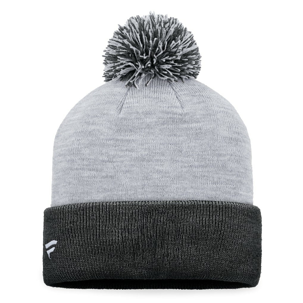 New Orleans Saints Women's Cuffed Knit Hat with Pom - Gray on sale