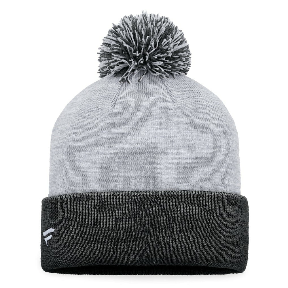 New Orleans Saints Women's Cuffed Knit Hat with Pom - Gray on sale
