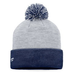 Tennessee Titans Women's Cuffed Knit Hat with Pom - Gray for sale