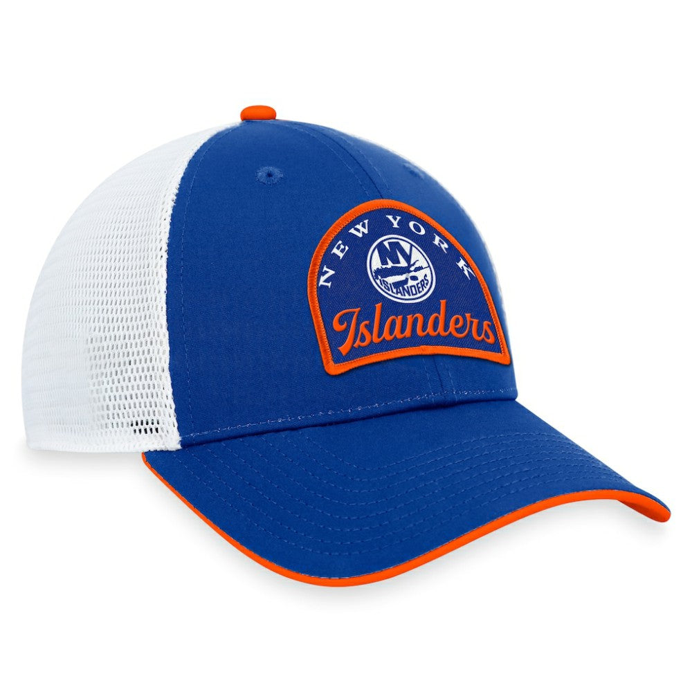 New York Islanders Fanatics Fundamental Adjustable Hat - Royal/White Hats