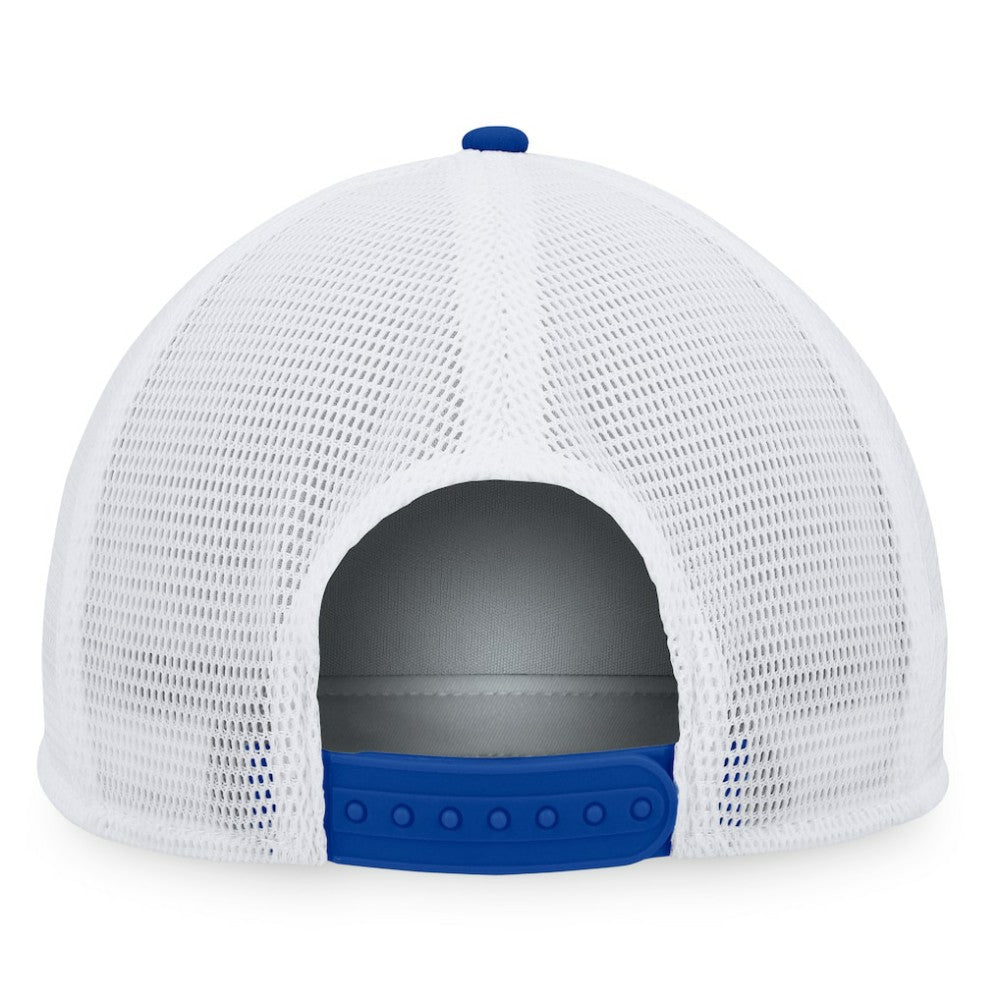 New York Islanders Fanatics Foam Front Patch Trucker Snapback Hat - Royal/White Hats