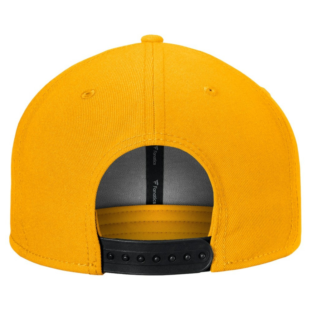 Pittsburgh Penguins Fanatics Fundamental Adjustable Hat - Gold Hats