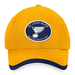 St. Louis Blues Fanatics Fundamental Adjustable Hat - Gold Hats