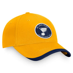St. Louis Blues Fanatics Fundamental Adjustable Hat - Gold Hats