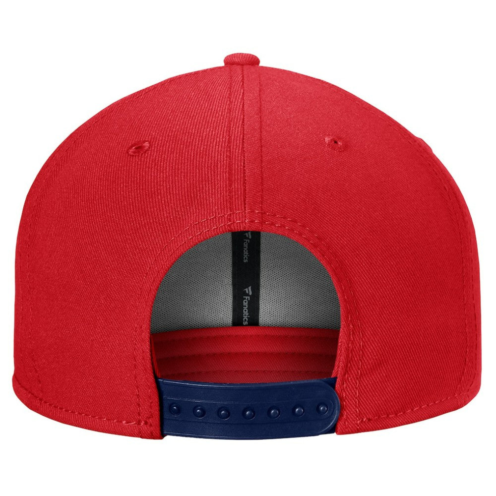 Washington Capitals Fanatics Fundamental Adjustable Hat - Red Hats