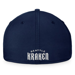 Seattle Kraken Fanatics Fundamental Flex Hat - Deep Sea Blue Hats