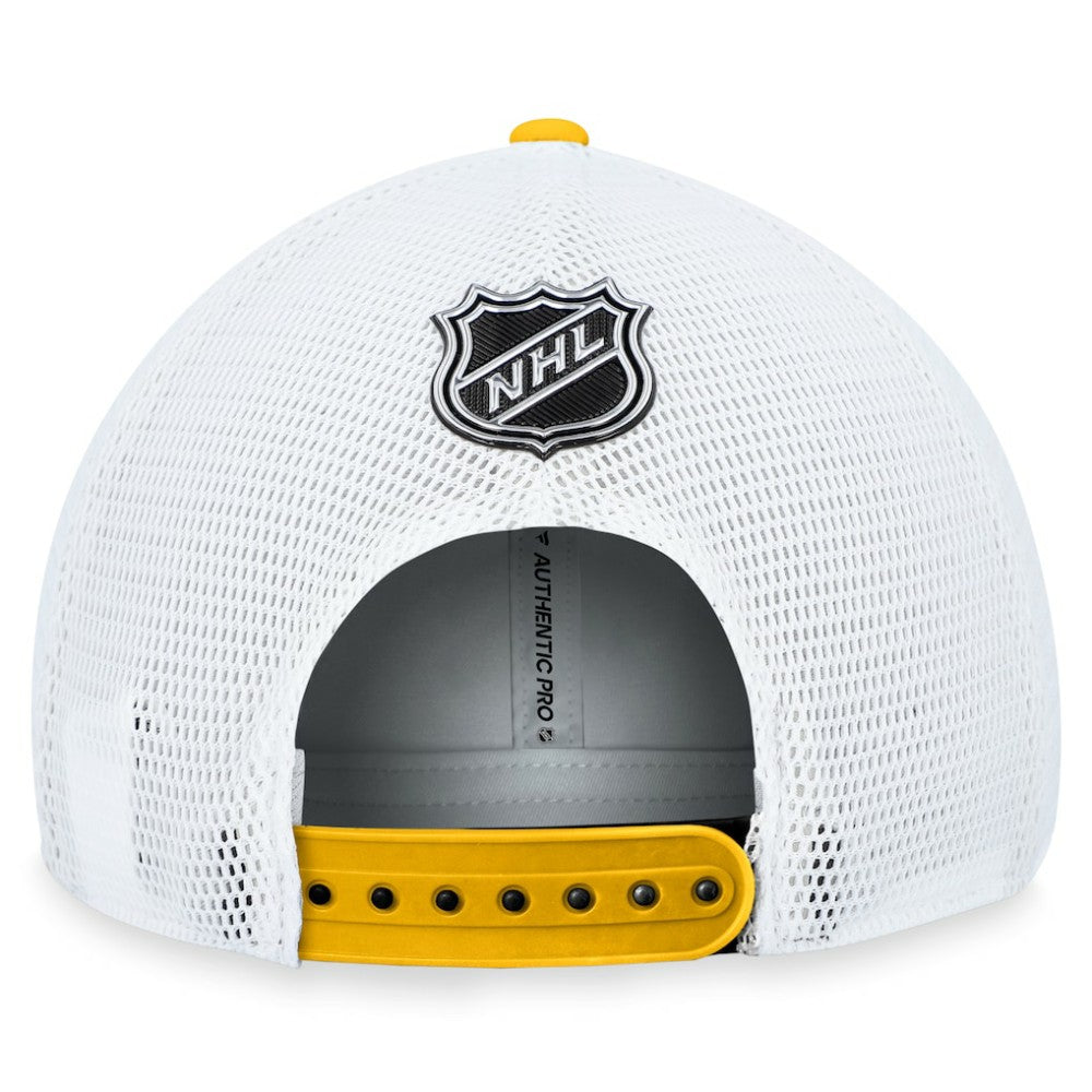 Pittsburgh Penguins Fanatics Authentic Pro Alternate Jersey Trucker Adjustable Hat - Black Jerseys
