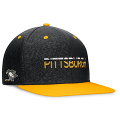 Pittsburgh Penguins Fanatics Authentic Pro Alternate Jersey Snapback Hat - Black/Gold Jerseys